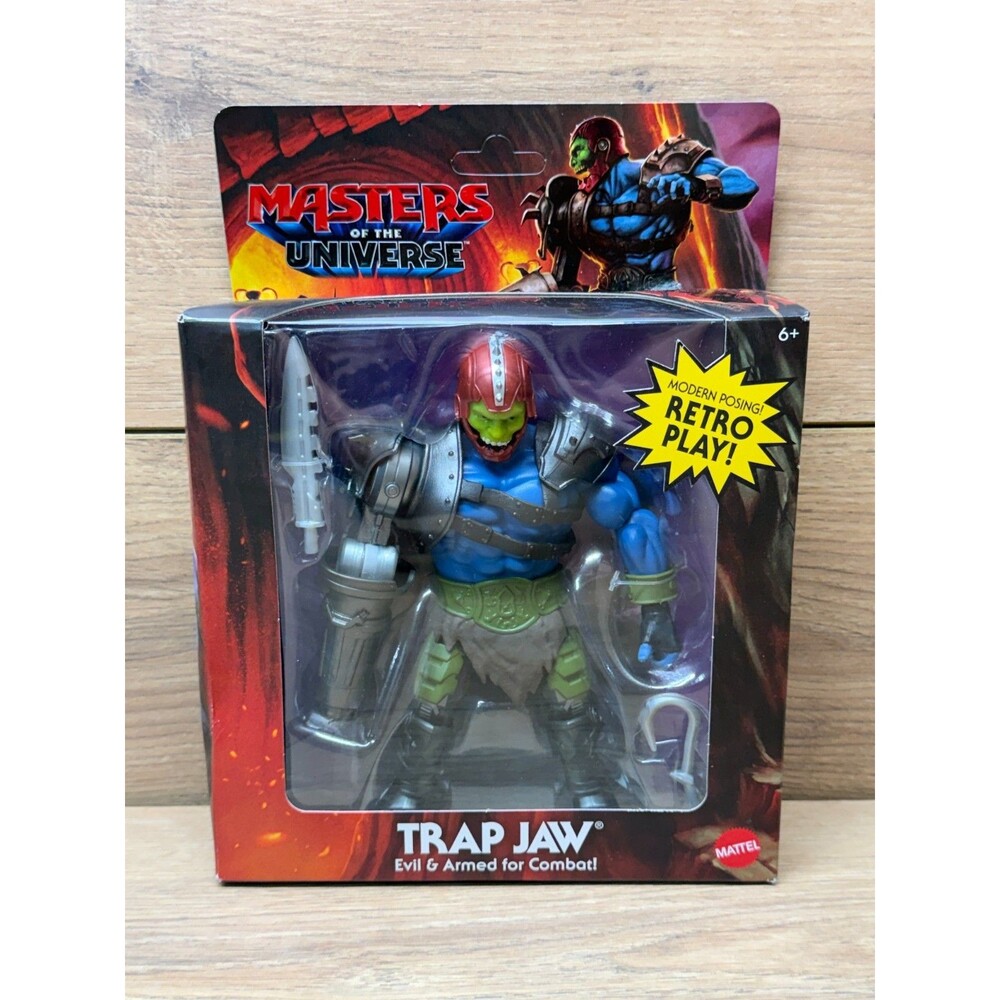 Masters of the Universe Movie Origins Deluxe Trap Jaw Action Figure - Unpunched